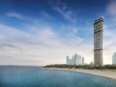 Complexe résidentiel New waterfront high-rise residence with a private beach and a swimming pool, Pattaya, Thailand