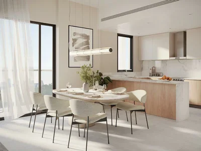 Zespół mieszkaniowy New luxury Cello Residence with swimming pools close to highways, in the prestigious area of JVC, Dubai, UAE