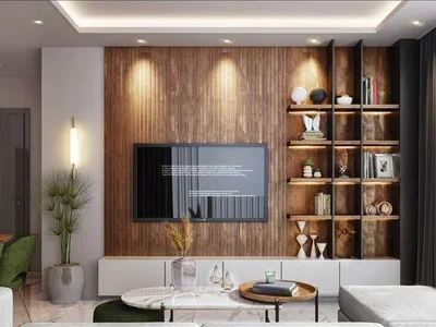 Zespół mieszkaniowy New residence with a swimming pool and a lounge area in the luxury area of Oba, Alanya, Turkey