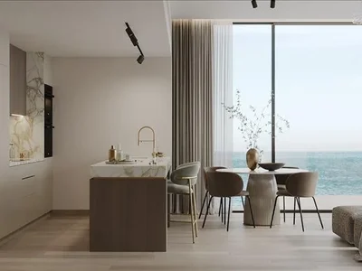 Wohnanlage New residential complex Rena Townhouse with a roof-top swimming pool and a direct access to the beach, Dubai Islands, Dubai, UAE