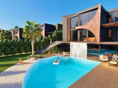 Wohnanlage New complex of villas with two swimming pools and around-the-clock security, Bodrum, Turkey