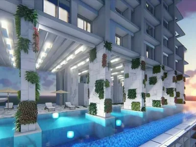 Zespół mieszkaniowy Luxury high-rise residence with a water park, a hotel and restaurants, Pattaya, Thailand