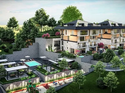 Complexe résidentiel New low-rise residence with swimming pools, Istanbul, Turkey