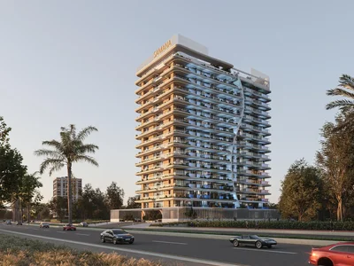 Residential complex Apartments in the new high-rise residence Bayz 102 with pools, parks and a tennis court next to Burj Khalifa, the Business Bay area, Dubai