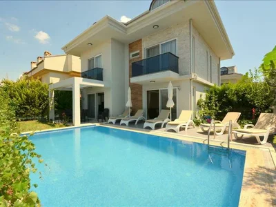 Жилой комплекс Меблированная вилла с бассейном в центре Фетхие, Турция