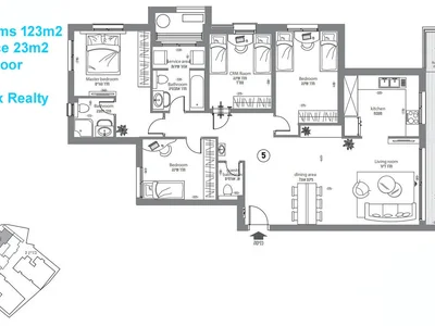 Barrio residencial Nouveau projet ramat bet shemesh 3 4 5 pieces rez de jardin et penthouses
