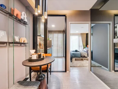 Residential complex Residential complex with a swimming pool, a garden and a meeting room, Bangkok, Thailand