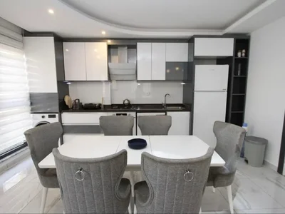 Dzielnica mieszkaniowa Umeblowane mieszkanie 2+1 200 metrów od morza w kompleksie Citadel Residence.