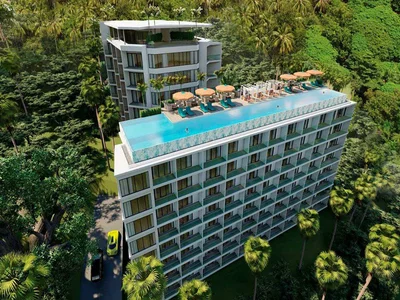 Complexe résidentiel Furnished apartments with terraces and pools, 650 metres from Karon beach, Phuket, Thailand