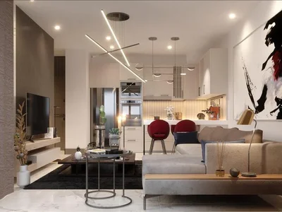 Complexe résidentiel Residence with swimming pools, an underground parking and green areas, Antalya, Turkey