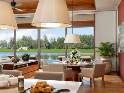 Zespół mieszkaniowy New complex of villas with a golf club and a spa center at 900 meters from the beach, Phuket, Thailand