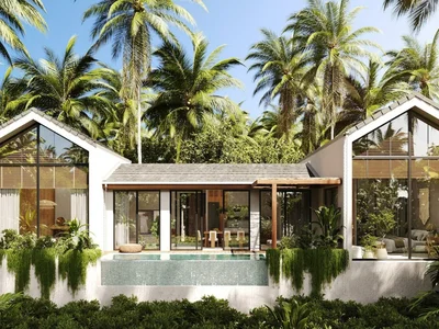 Complexe résidentiel New complex of villas with swimming pools in the heart of Ubud, Bali, Indonesia
