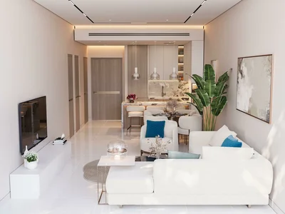 Wohnanlage High-rise residential complex with city views, close to the highway, Majan, Dubai, UAE