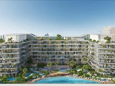 Жилой комплекс Новая резиденция Verano с бассейнами рядом с Автодромом, Dubai Studio City, Дубай, ОАЭ