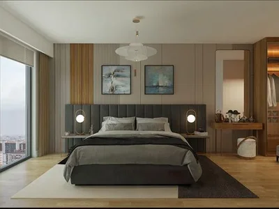 Complexe résidentiel Residence with a garden and co-working areas in front of the metro station, Istanbul, Turkey