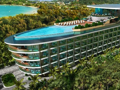 Жилой комплекс Новая резиденция с бассейном и детским клубом в 200 метрах от пляжа Банг Тао, Пхукет, Таиланд