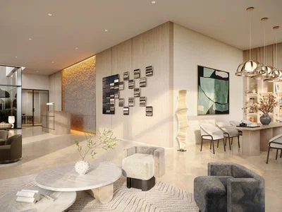 Wohnanlage New Terra Heights Residence with swimming pools and a mini golf course close to the airport and Expo 2020, Expo City, Dubai, UAE