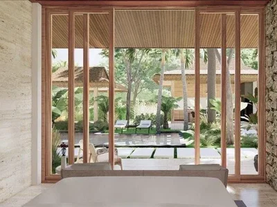 Zespół mieszkaniowy Complex of villas with a restaurant and a spa in the quiet area of Lipa Noi, Samui, Thailand