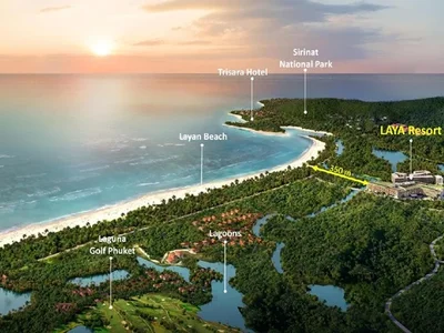 Apart - hotel Hotel rooms at Radisson Blu Phuket with rental income guarantee.