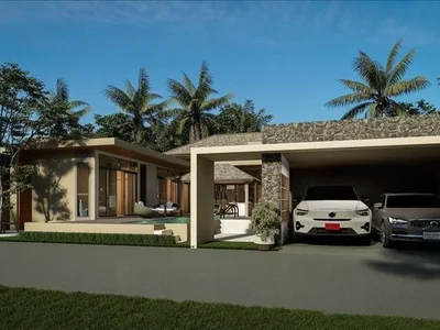 Complexe résidentiel Complex of villas with swimming pools at 600 meters from the beach, Samui, Thailand