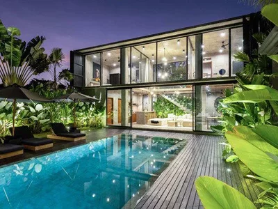 Complexe résidentiel New residential complex of villas in Choeng Mon beach area, Koh Samui, Thailand