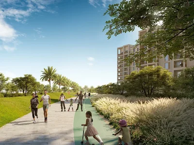 Residential complex Residential complex near green park, marina and city beach, Dubai Creek, Dubai, UAE
