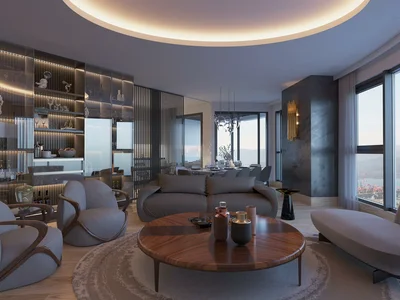 Zespół mieszkaniowy New residence with swimming pools, a conference room and around-the-clock security, Izmir, Turkey