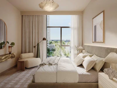 Wohnanlage New Terra Heights Residence with swimming pools and a mini golf course close to the airport and Expo 2020, Expo City, Dubai, UAE