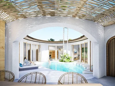 Zespół mieszkaniowy New complex of furnished villas with swimming pools, 8 minutes away from Maenam Beach, Samui, Thailand