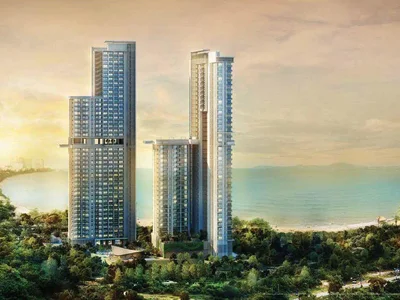 Wohnanlage Luxury high-rise residence near the beach, in a prestigious area of Pattaya, Thailand