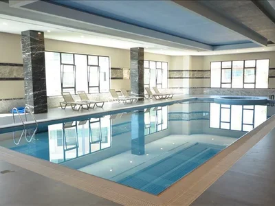 Residential complex New residence with swimming pools and spa centers on the first sea line, Alanya, Turkey