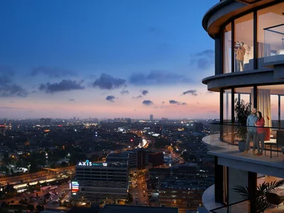 Residential complex Residential complex with developed infrastructure, with views of the Golden Horn Bay, Istanbul, Turkey