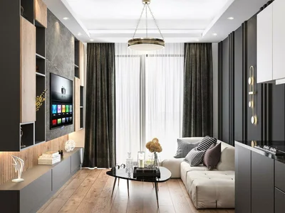 Residential complex New residence with a swimming pool and a mini golf course in a prestigious area, close to the center of Alanya, Turkey