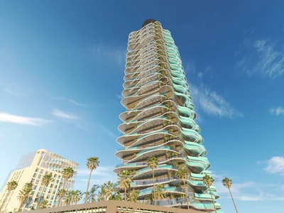 Residential complex New high-rise complex of apartments with private swimming pools Volga Tower, JVT, Dubai, UAE